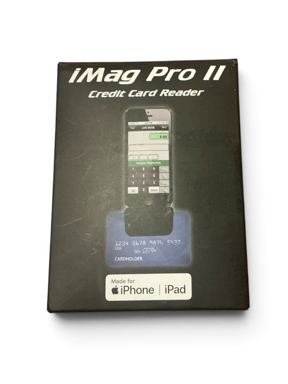 iMag Pro II Credit Card Reader for iPhone/iPad - Black